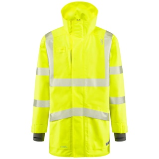 Leo Workwear A04-Y ClovellyExecutiveHi Vis Jacket Yellow